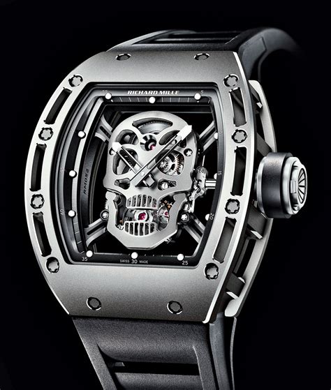 richard mille tourbillon skull review|Richard Mille rm052 price.